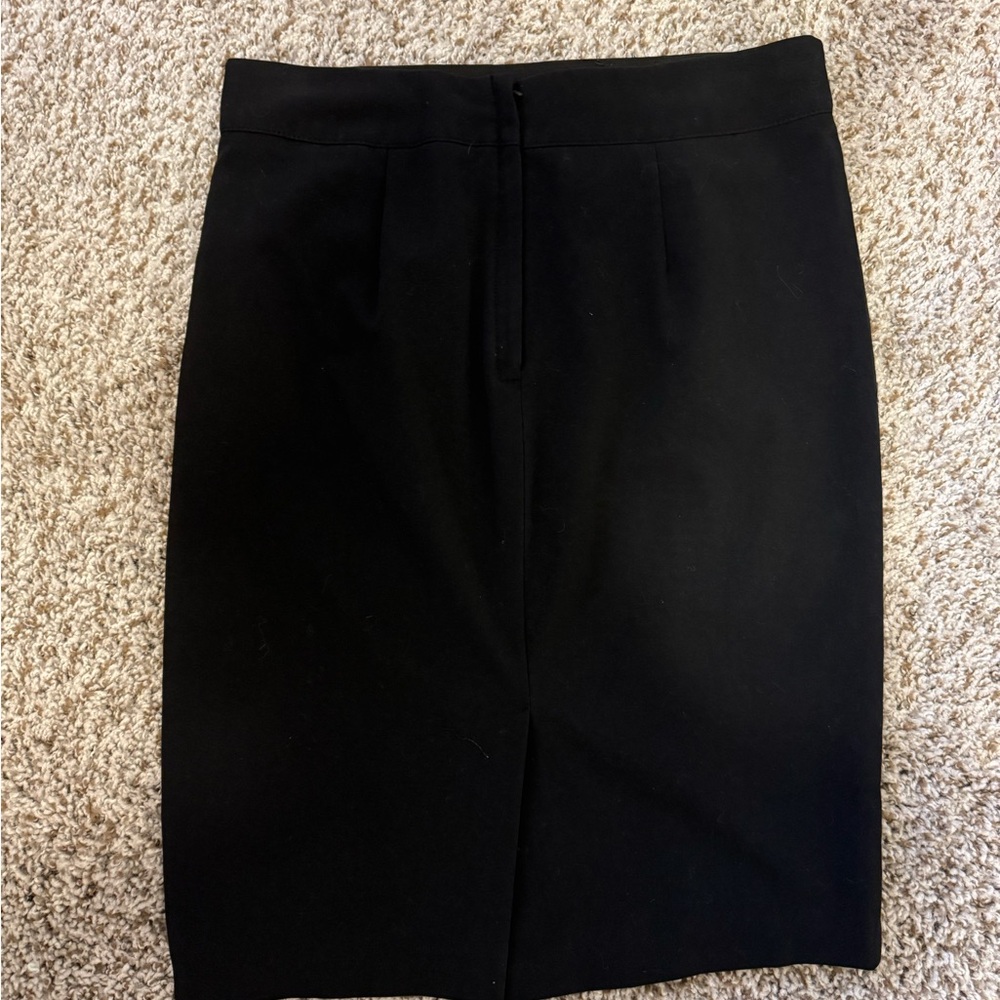 Juniors Size 7 hollywould black pencil skirt.